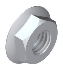 R&R Locknut Flanged 3/8