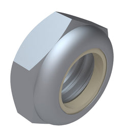 R&R Locknut Nylon Jam 3/8