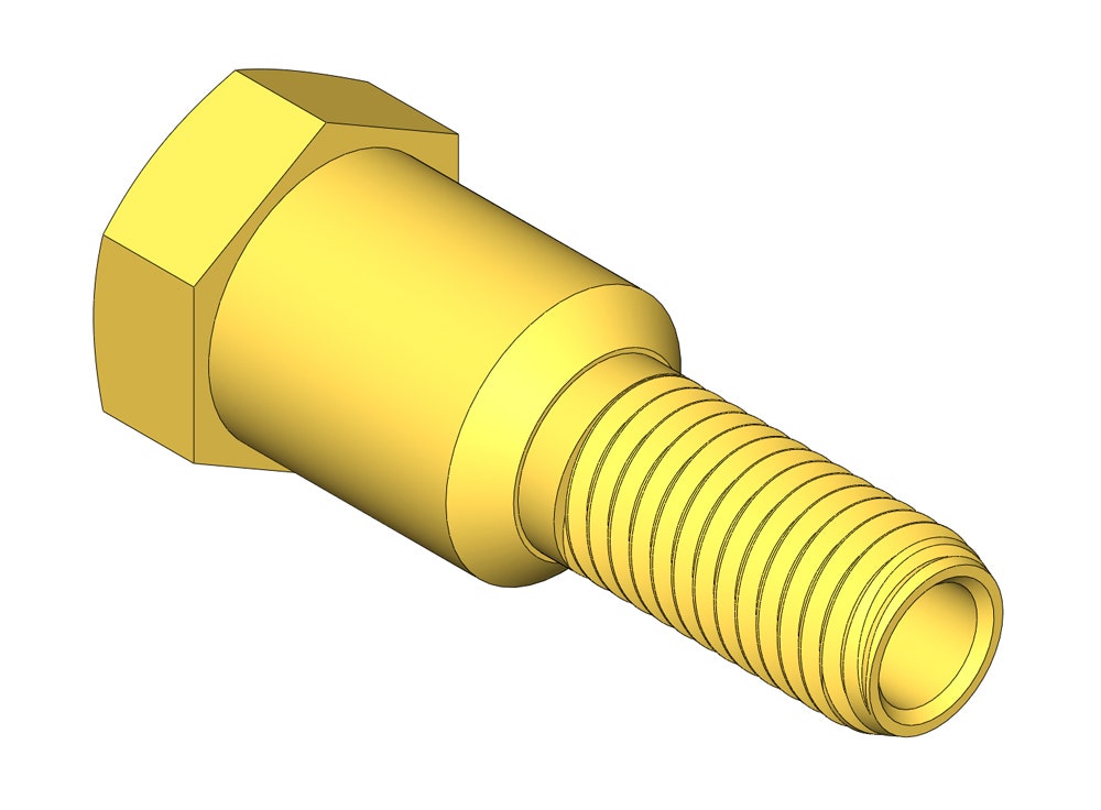 R&R Roller Mount Bolt (3/8"-24 Thread) R364118S