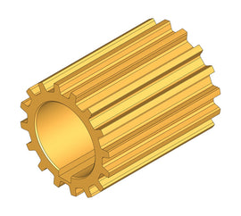R&R GROOVED PULLEY 16