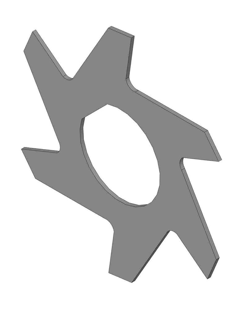 R&R VERTI-CUT BLADE 2-1/2" DIA. R365230