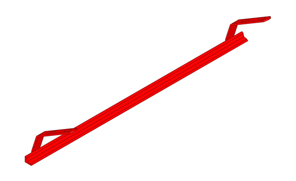 Toro R42-4800 R&R TOROM G/M SCRAPER BAR REAR