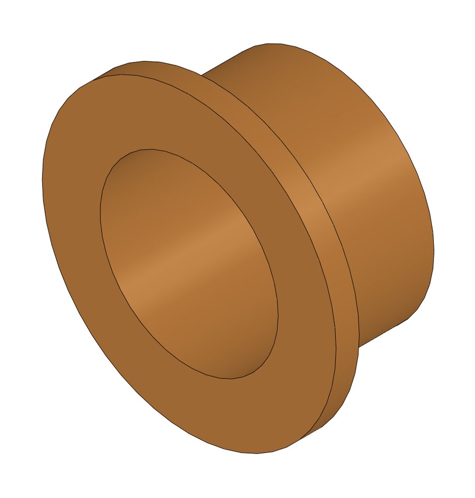 R&R Flanged Bushing Caster R48053-2A
