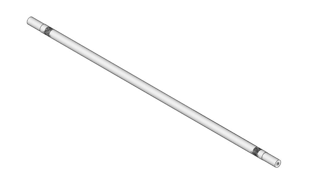 R&R Shaft 2 3/8 Grooved Roller 392308, LG392308S