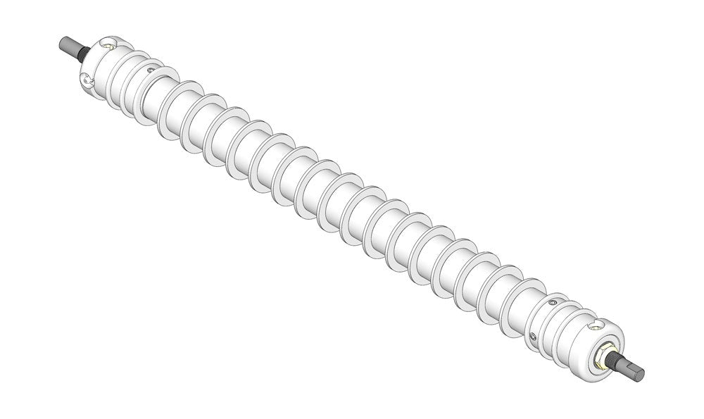 R&R Grooved Roller 35 R500620R