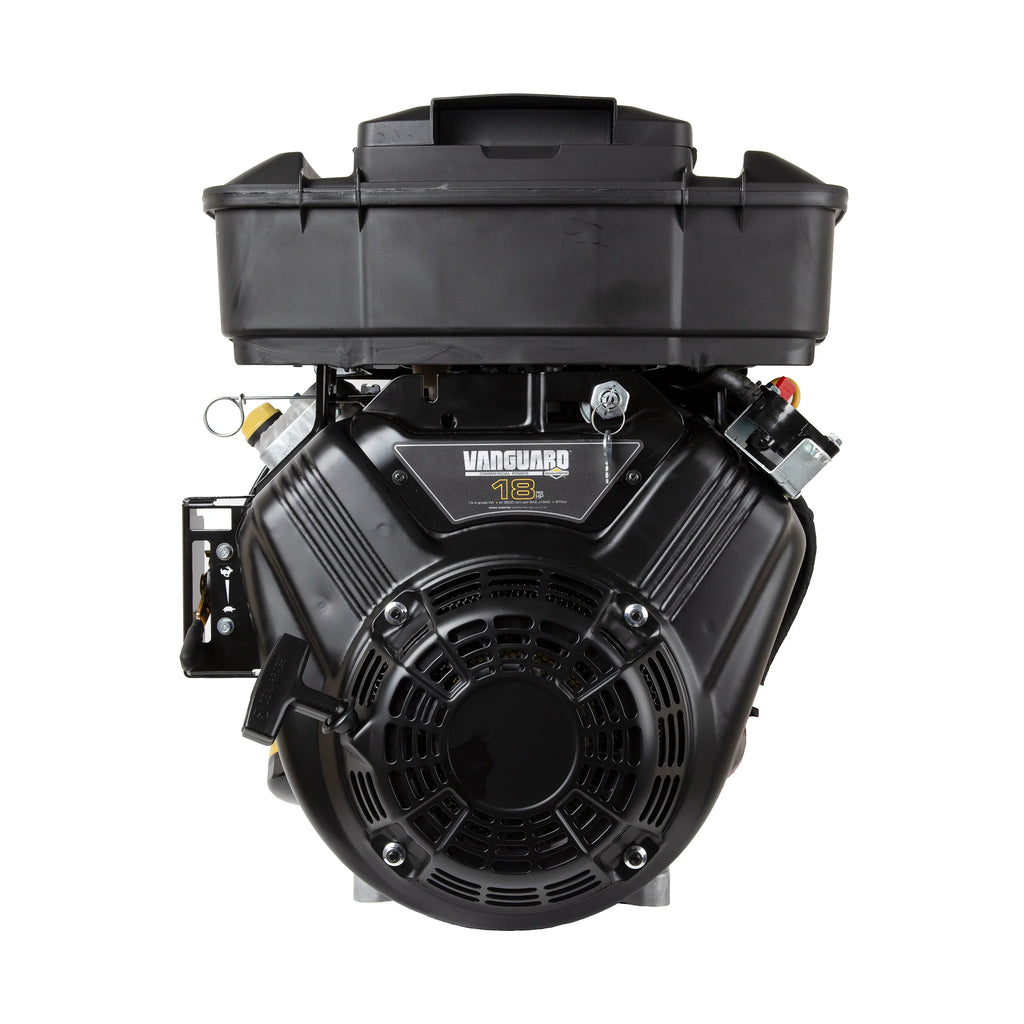 Briggs & Stratton 18hp Vanguard™ V-Twin Commercial Horizontal Taper Generator Shaft Engine with 8.5L Fuel Tank and (16 Amp Alt) 356447-0698