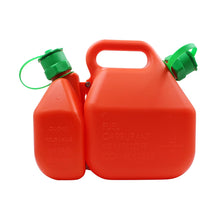 Load image into Gallery viewer, JakMax 2-in-1 Fuel &amp; Oil 7l Red Plastic Fuel Jerry Can JM995