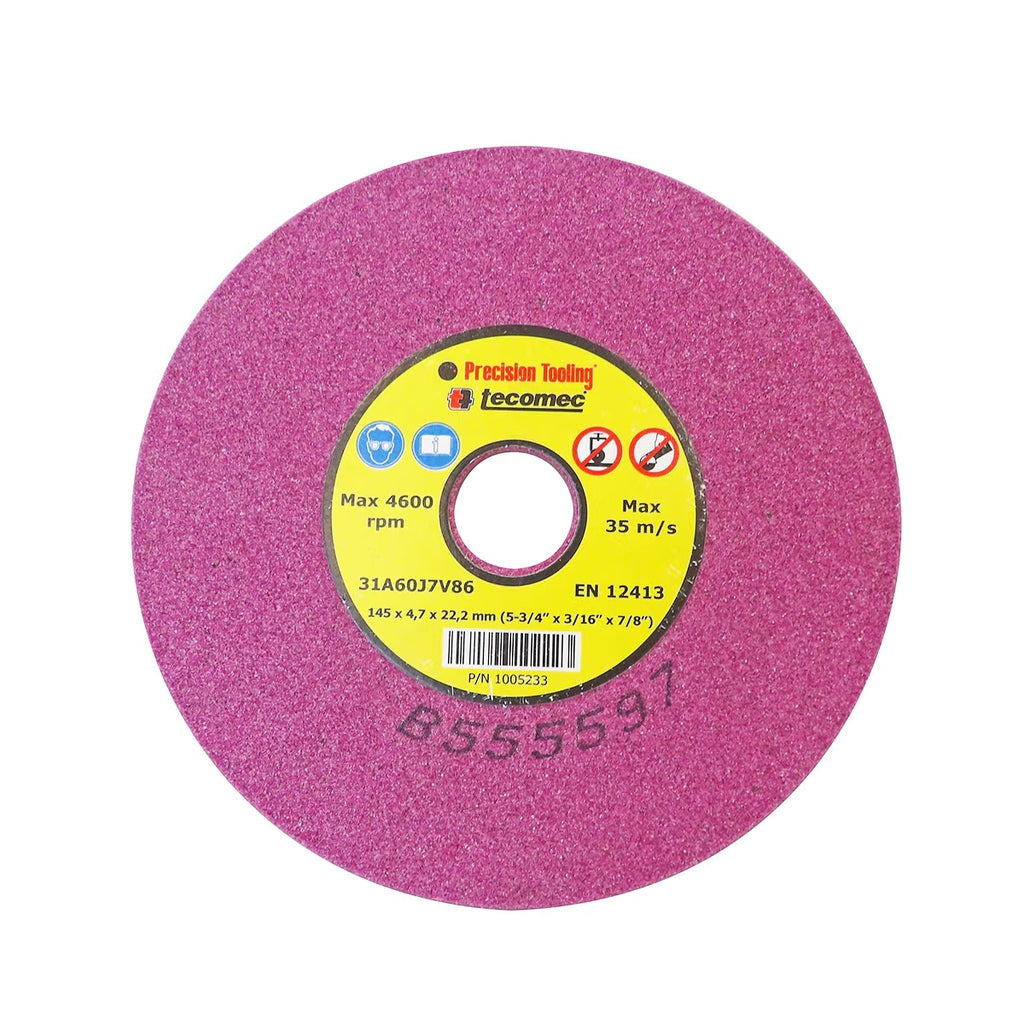 Tecomec Precision Chainsaw Chain (3/8"-.404") Grinding Wheel - 145mm x 22.2mm x 4.7mm K00204006