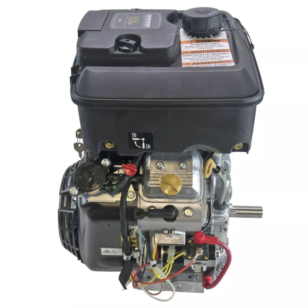 Briggs & Stratton 23hp Vanguard™ V-Twin Commercial Horizontal 1" Shaft Engine with 8.5L Fuel Tank 386447-0099