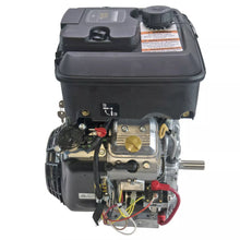 Load image into Gallery viewer, Briggs &amp; Stratton 23hp Vanguard™ V-Twin Commercial Horizontal 1&quot; Shaft Engine with 8.5L Fuel Tank 386447-0099