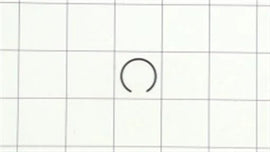 Kawasaki FD590D/FD661D/FD620D Piston Circlip KAW92036-021