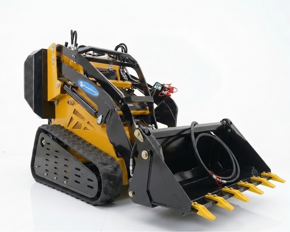 PowerMow DuraDrive Series 500T Tracked Compact HD Utility Mini Skid Loader