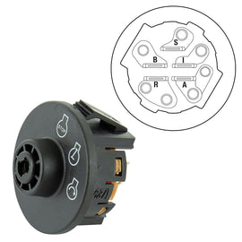 TORO/GA/Exmark SWT8038/MR4800/MR5400/ZX4800/MX3450 Ignition Switch Toro 117-2221 Z580-D, 75211