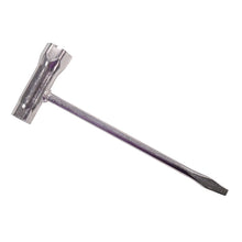 Load image into Gallery viewer, JakMax Zinc Plated Steel Chainsaw Scrench 19x13mm, 2-5/8&quot; T-Wrench JM341