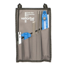 Vallorbe Chainsaw Chain Pro Sharping File Guide Kit - 7/32