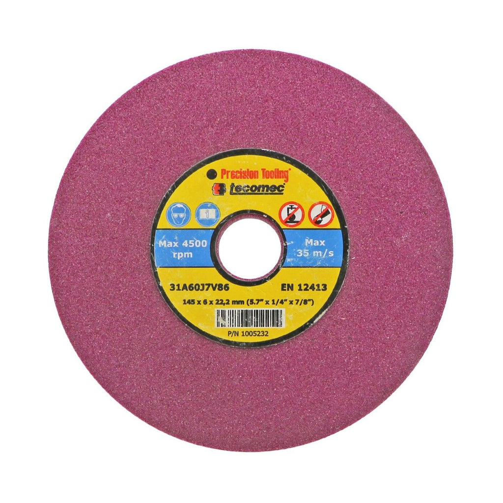 Tecomec Precision Chainsaw Chain (1/2") Depth Gauge Grinding Wheel - 145x22.2x6mm K00204007