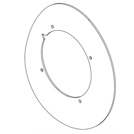 Orec RM830 Rubber Front Wheel Cover 0207-30600