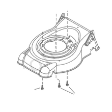 Load image into Gallery viewer, Victa/Yardking/Cheeta Genuine Walk-Behind Mower Bolt Kit Hex Flange M8 x 25 Set of (3) 80104746