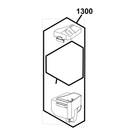 Yardking/Cheeta/Victa Filter-A/C Dual Stage Plastic Housing Assy. 80090532