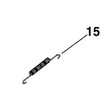 Yardking/Cheeta/Victa Genuine Connecting Height Adjustment Link Return Spring CH87796A