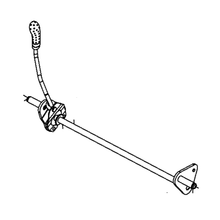 Load image into Gallery viewer, Victa Genuine Rear Axle and Height Lever Assy. CH87979A