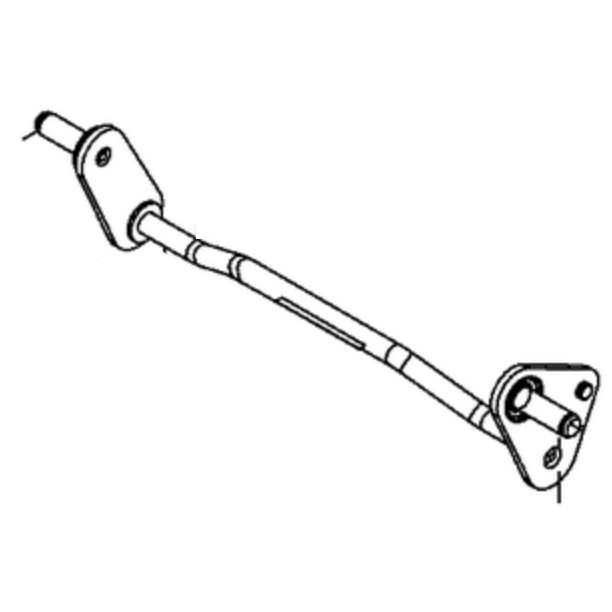 Victa Genuine Classic Cut/Corvette/Super Mulcher/Pace Mower Front Axle Assy. CH88350A