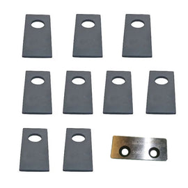 Masport Genuine BIO Wizz Chipper Shredder Hammer and Chipper Blade Set 536027, 536030