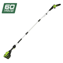 Load image into Gallery viewer, GREENWORKS 60V Pro Pole Pruner Saw (10&quot; Bar) 4.2m 4.0Ah Battery &amp; Charger Kit