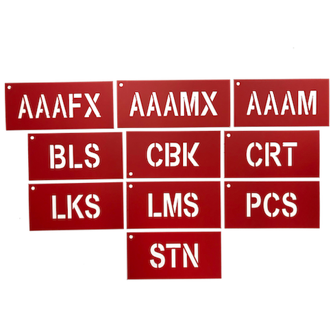 Woolclassing Stencil Kit