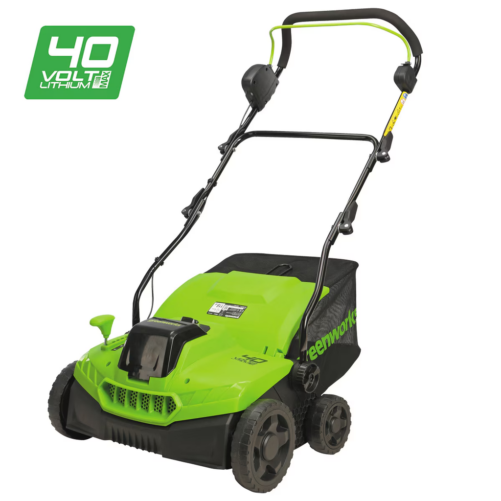 GREENWORKS 40V Brushless Lawn Dethatcher Scarifier Skin